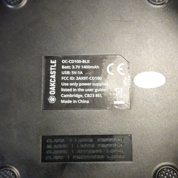 Portable CD player with accessories  Bluetooth used once like new condition - Picture 8 of 11